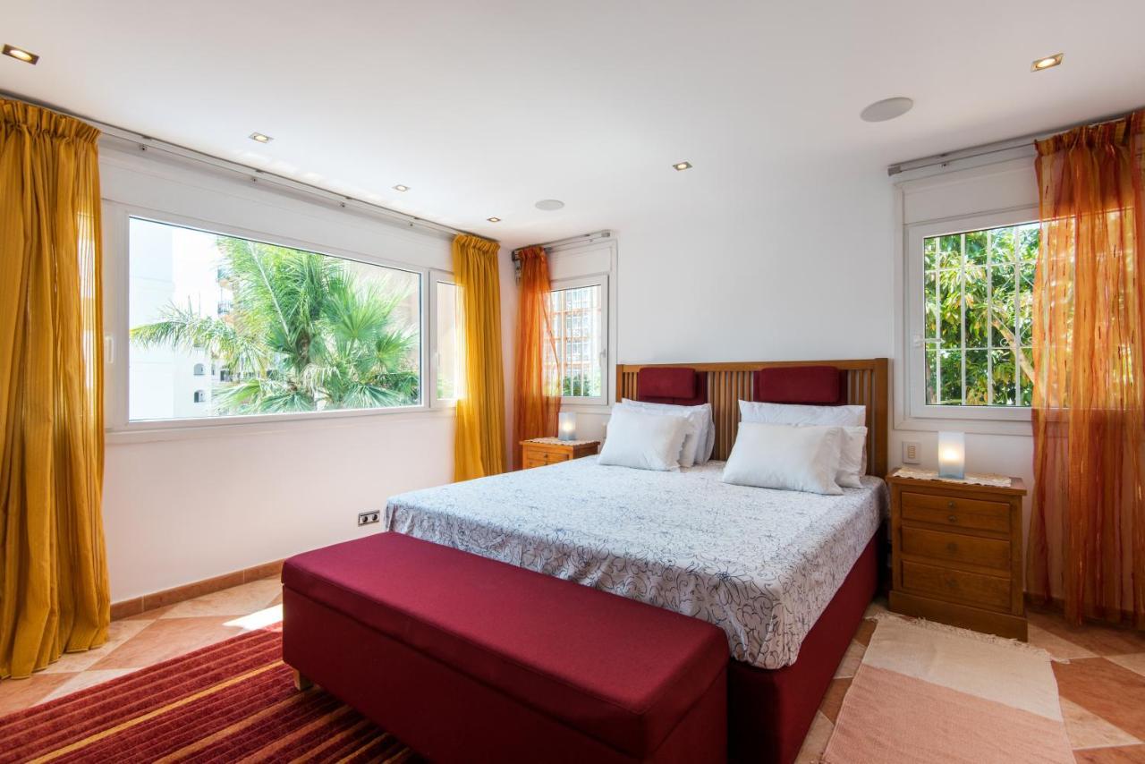 Villa Palm Beach Marina Benalmadena 3 Min Walking From The Sea Exterior foto